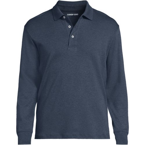 Men's Tall Size Long Sleeve Polos | Lands' End