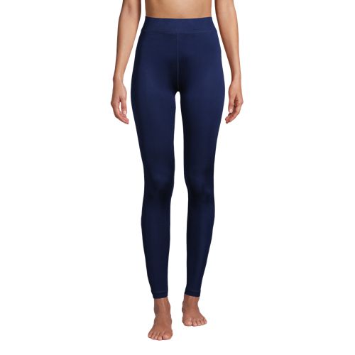 Women's Lightweight Silk Interlock Long Johns | Lands' End