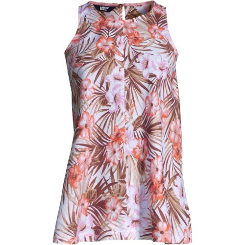 chinese dress ladies Lands' End Women's Sleeveless Linen Swing Dress, Lavender Cloud Linen, XS :  Amazon.co.uk: Fashion