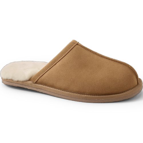Men's Suede Mule Slippers