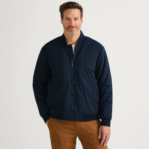 Men's Lightweight Insulated Bomber Jacket