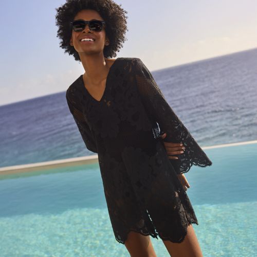 princess polly baby blue dress Women's Beach Cover-Up Sale