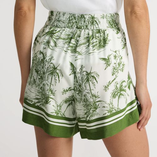 Short Bermuda Fille NEXT – Orange, Viscose, Taille 9 Ans, Très Bon état