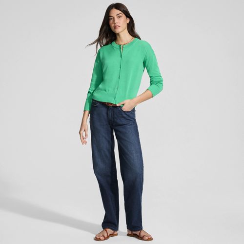 Women's Tall Relaxed Straight Leg Jeans, Mid Rise
