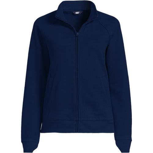 Sweatshirt à Col Haut Zippé, Femme Stature Standard | Lands' End