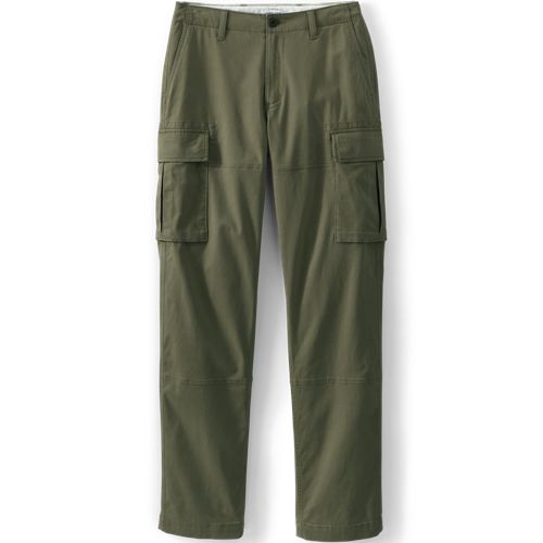 Men's Twill Trousers | Lands' End
